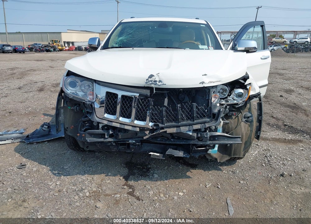 2012 JEEP GRAND CHEROKEE OVERLAND VIN: 1C4RJFCT1CC352097