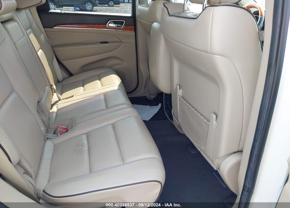 2012 JEEP GRAND CHEROKEE OVERLAND VIN: 1C4RJFCT1CC352097