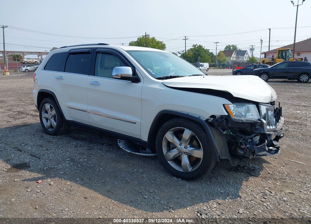 2012 JEEP GRAND CHEROKEE OVERLAND VIN: 1C4RJFCT1CC352097