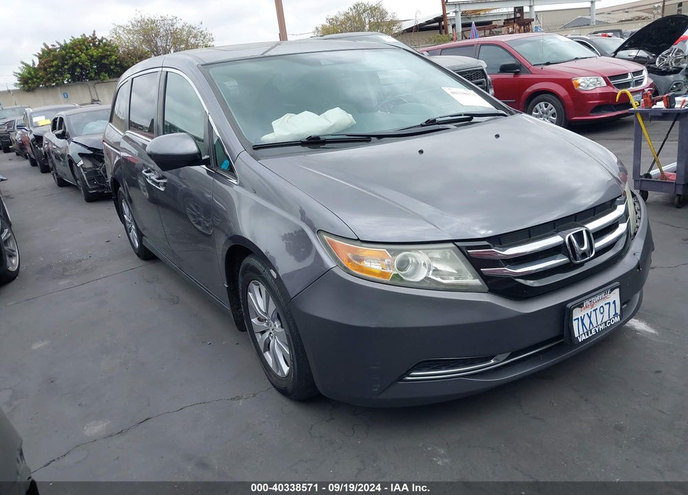 2015 HONDA ODYSSEY EX-L VIN: 5FNRL5H68FB093588