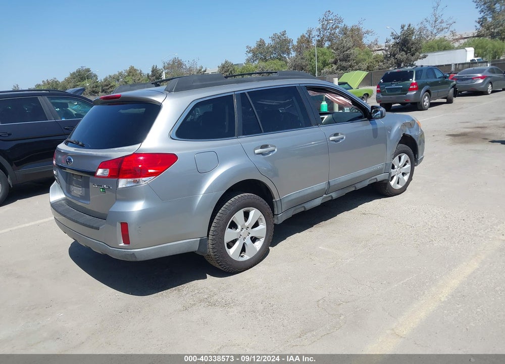 2010 SUBARU OUTBACK 2.5I PREMIUM VIN: 4S4BRCCC0A3312109
