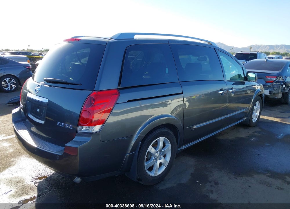 2007 NISSAN QUEST 3.5 SE VIN: 5N1BV28U47N131468
