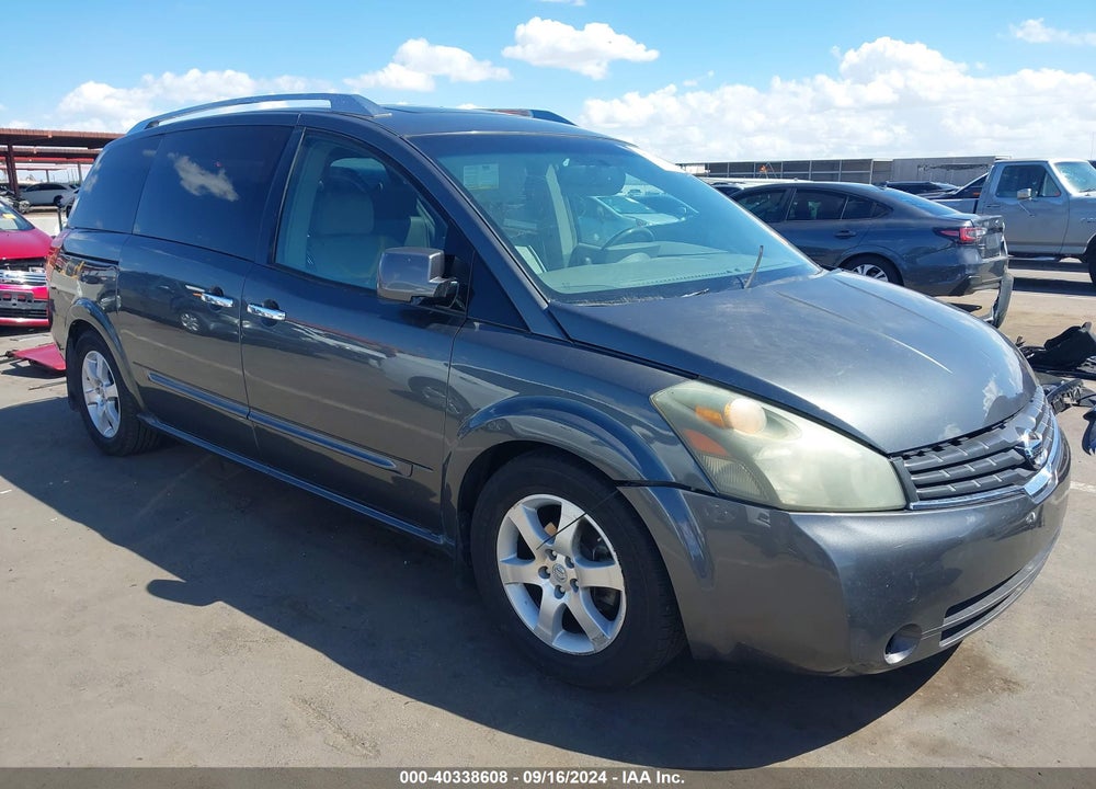 2007 NISSAN QUEST 3.5 SE VIN: 5N1BV28U47N131468