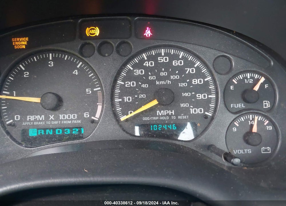 2000 CHEVROLET S-10 LS VIN: 1GCDT14W3YK102194