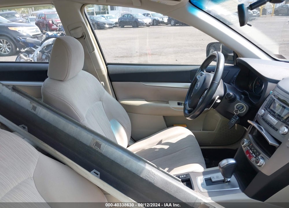 2013 SUBARU LEGACY 2.5I PREMIUM VIN: 4S3BMBC66D3027569