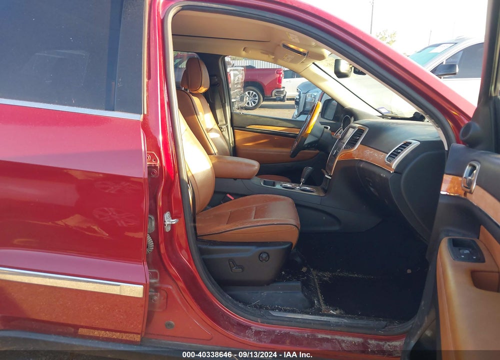 2013 JEEP GRAND CHEROKEE OVERLAND VIN: 1C4RJECG3DC526766