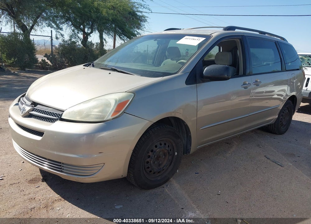 2005 TOYOTA SIENNA CE VIN: 5TDZA23C95S251934