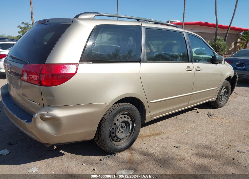 2005 TOYOTA SIENNA CE VIN: 5TDZA23C95S251934