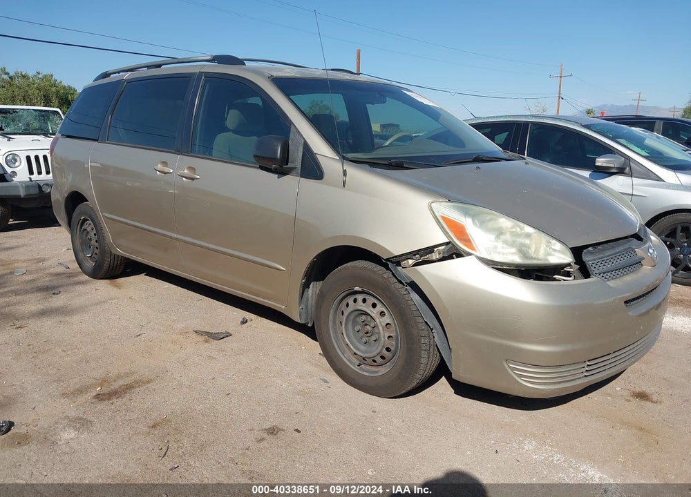 2005 TOYOTA SIENNA CE VIN: 5TDZA23C95S251934