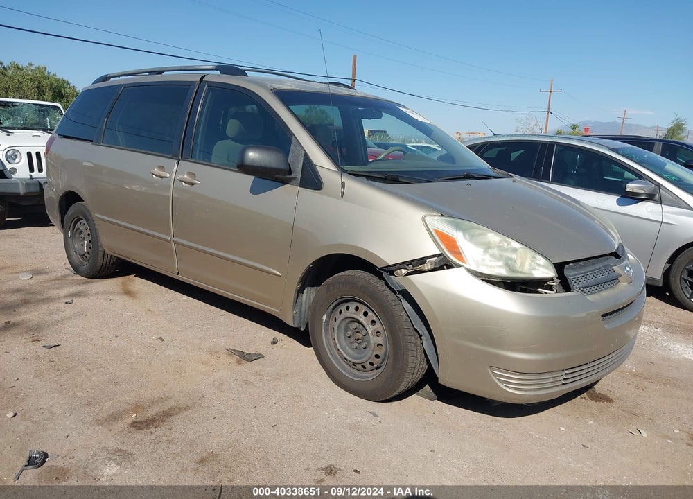 2005 TOYOTA SIENNA CE VIN: 5TDZA23C95S251934