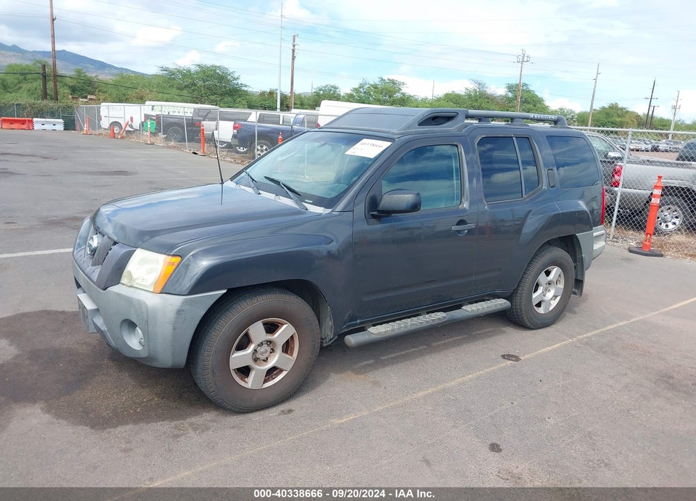 2008 NISSAN XTERRA S VIN: 5N1AN08U28C505198