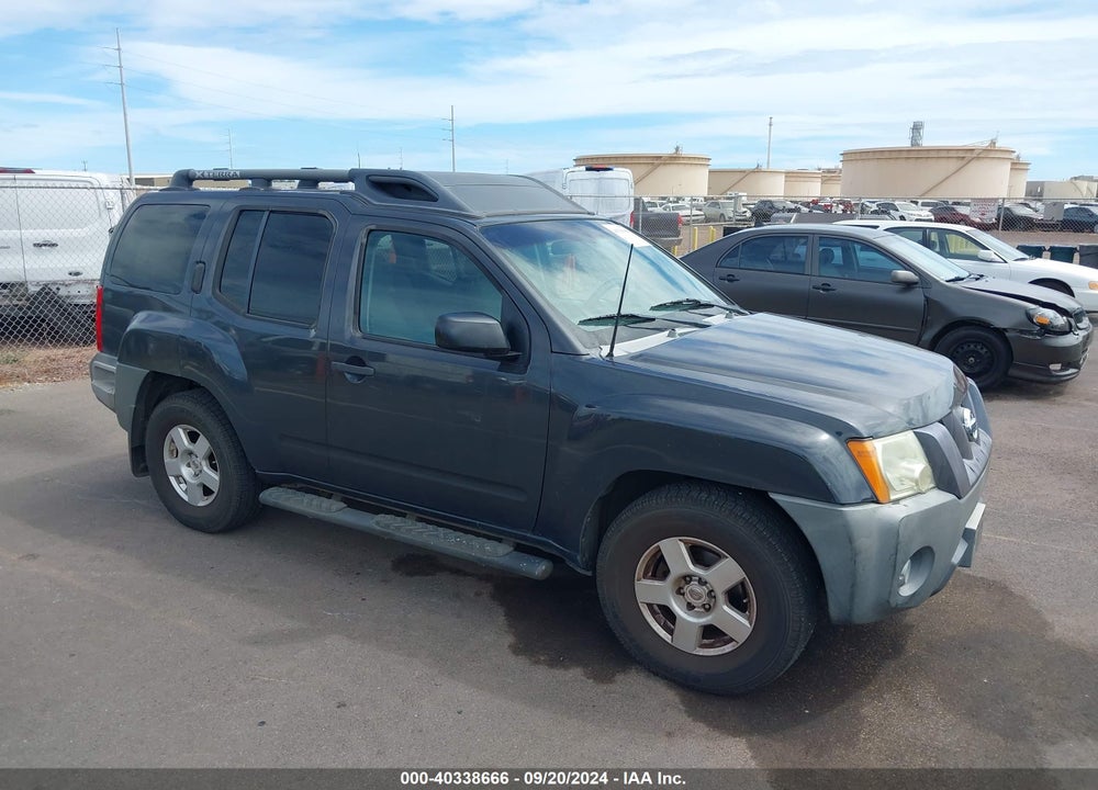 2008 NISSAN XTERRA S VIN: 5N1AN08U28C505198