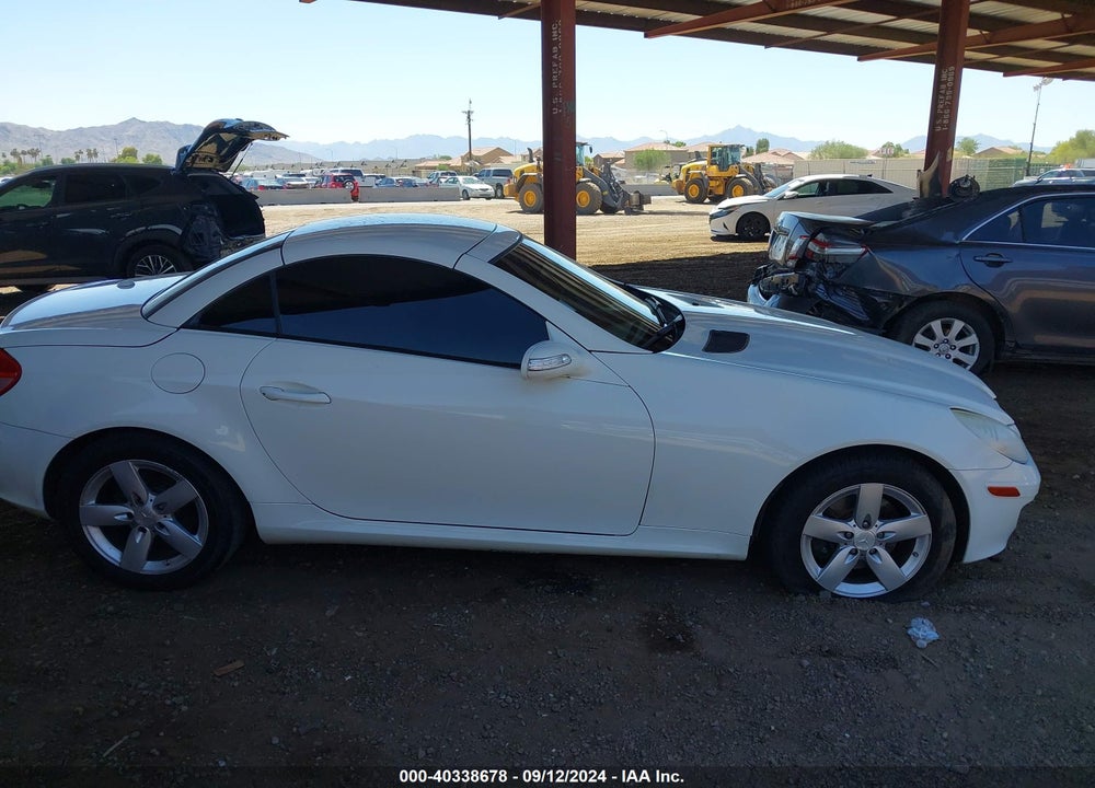2008 MERCEDES-BENZ SLK 280 VIN: WDBWK54F38F187726