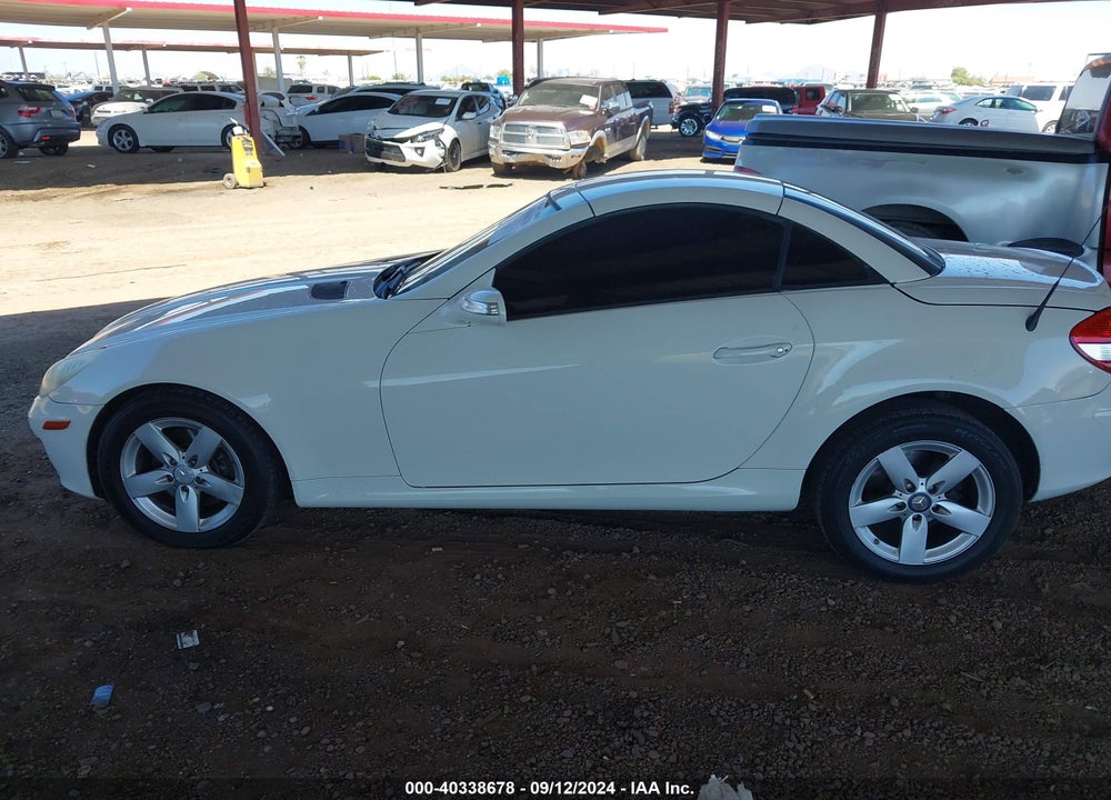 2008 MERCEDES-BENZ SLK 280 VIN: WDBWK54F38F187726