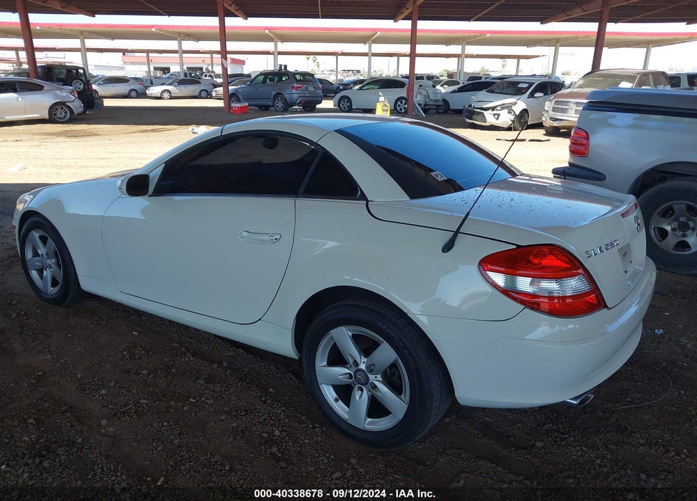 2008 MERCEDES-BENZ SLK 280 VIN: WDBWK54F38F187726
