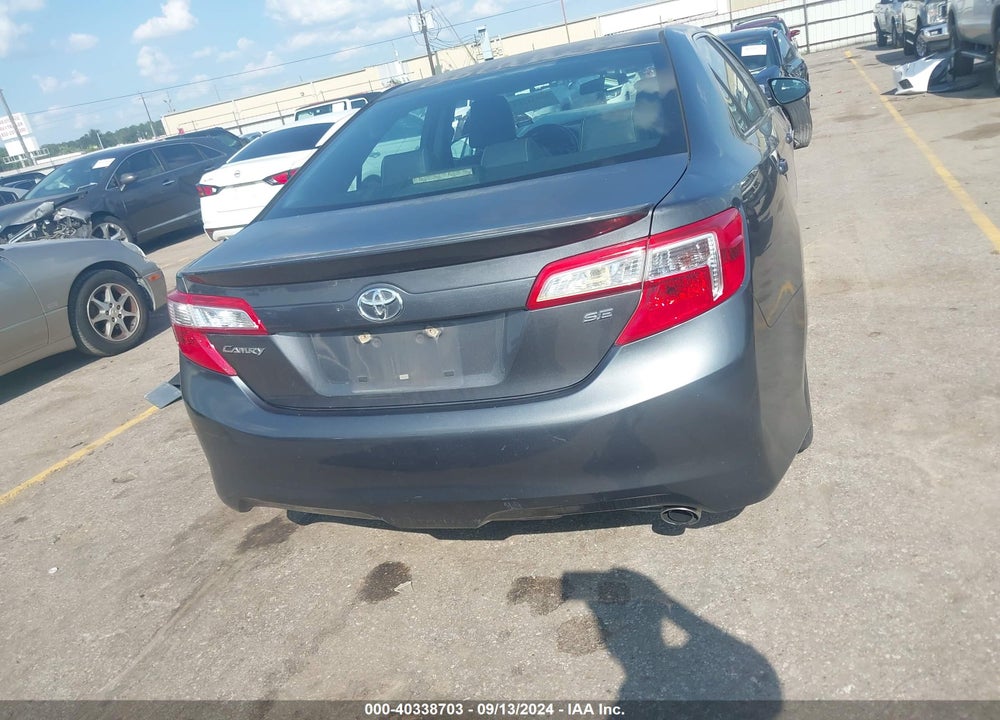 2013 TOYOTA CAMRY SE VIN: 4T1BF1FK9DU207759