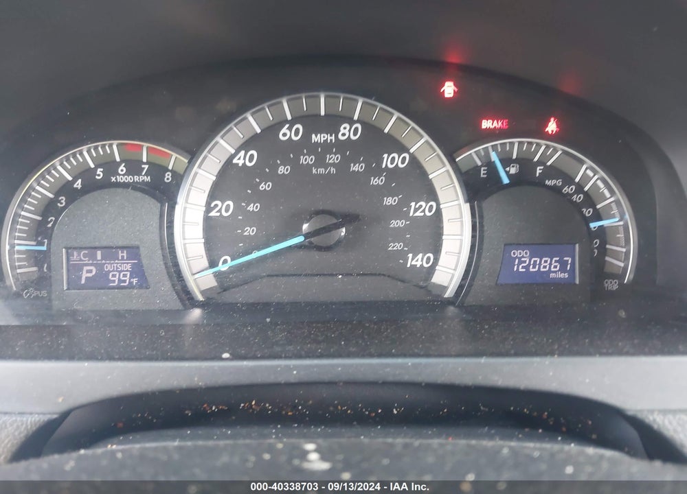 2013 TOYOTA CAMRY SE VIN: 4T1BF1FK9DU207759