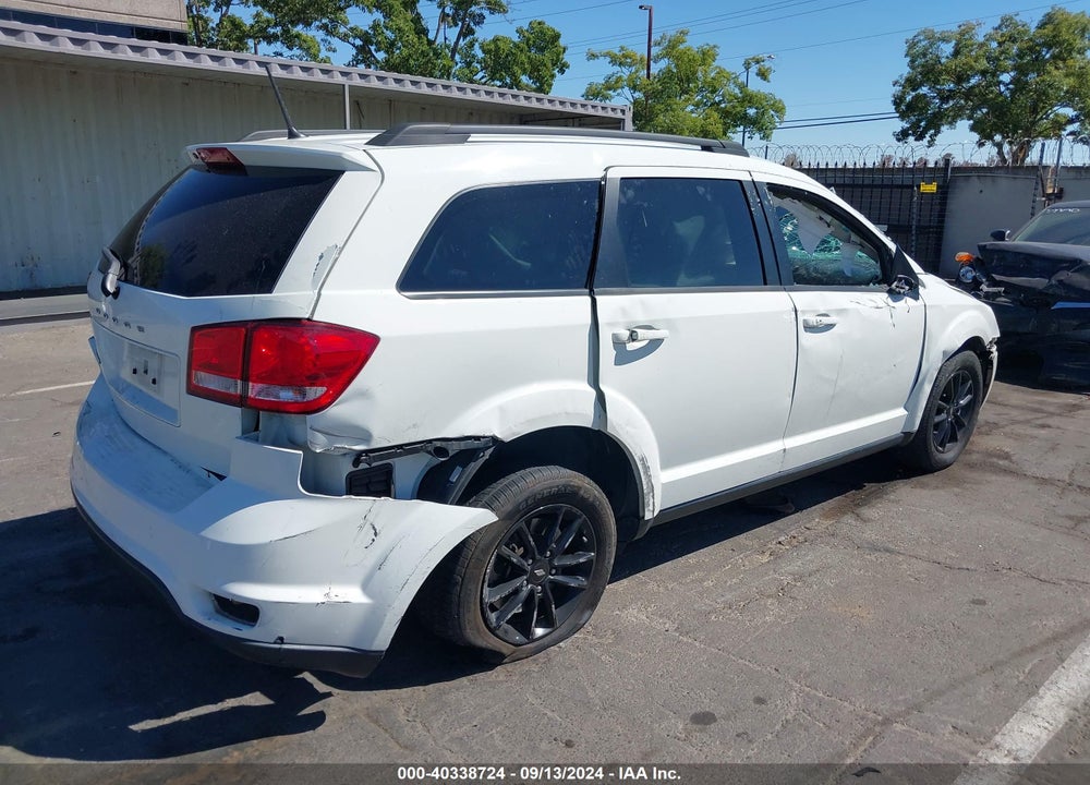 2019 DODGE JOURNEY SE VIN: 3C4PDCBBXKT845785