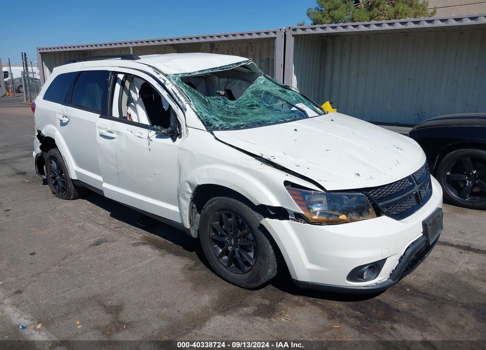 2019 DODGE JOURNEY SE VIN: 3C4PDCBBXKT845785