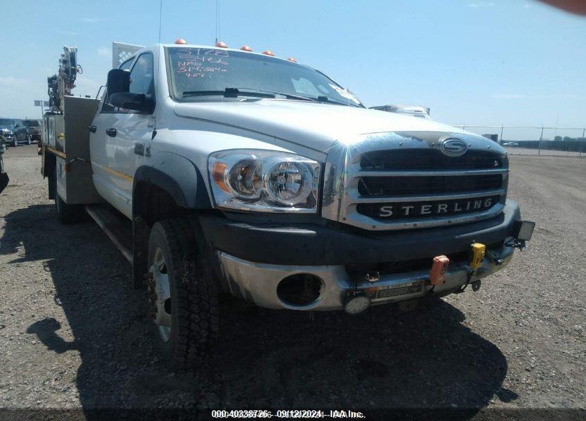 2008 STERLING TRUCK BULLET VIN: 3F6WK78A68G351383