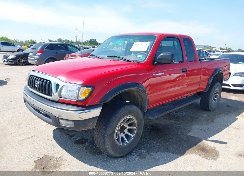 2001 TOYOTA TACOMA PRERUNNER V6 VIN: 5TESN92N81Z768222