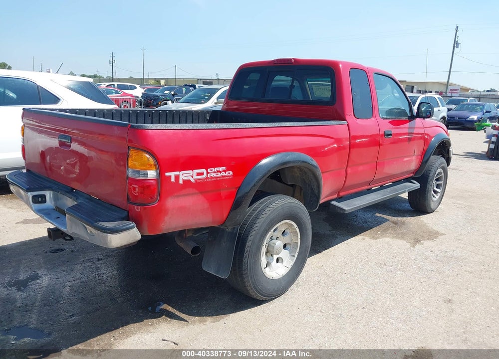 2001 TOYOTA TACOMA PRERUNNER V6 VIN: 5TESN92N81Z768222