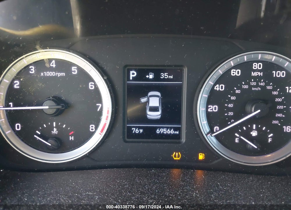 2019 HYUNDAI SONATA SE VIN: 5NPE24AF7KH734991