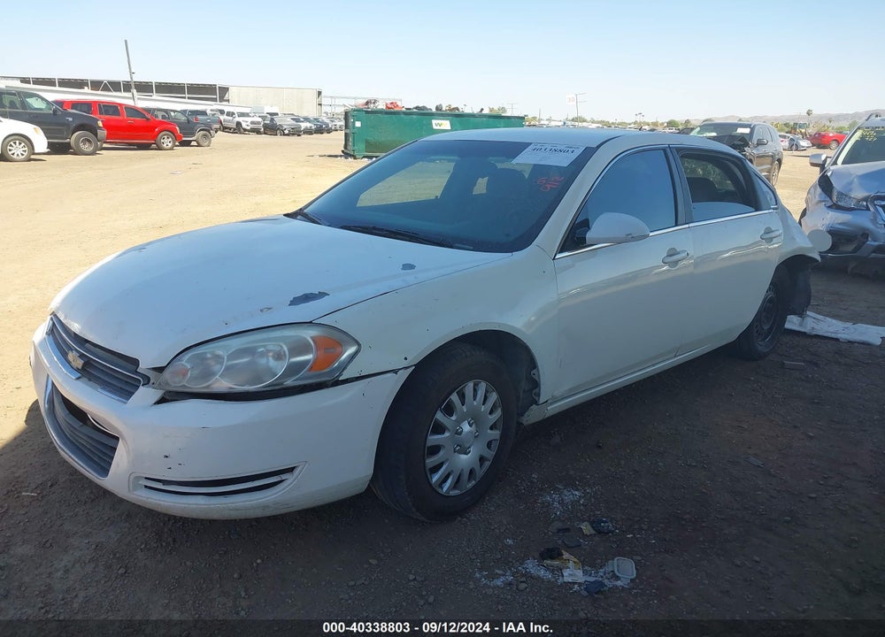 2008 CHEVROLET IMPALA LS VIN: 2G1WB58K481286886