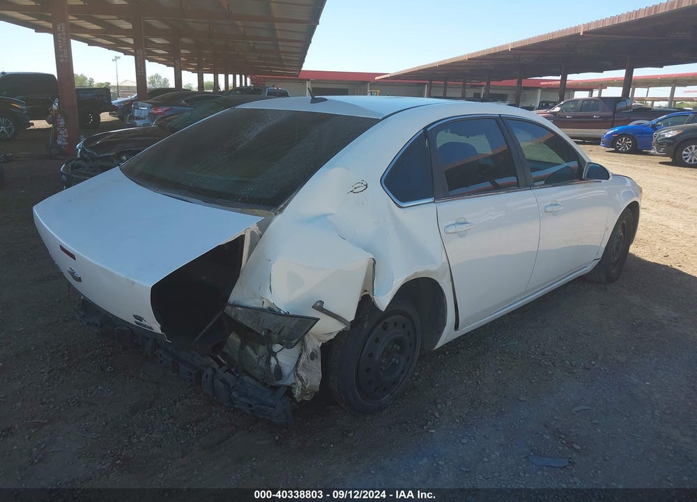 2008 CHEVROLET IMPALA LS VIN: 2G1WB58K481286886