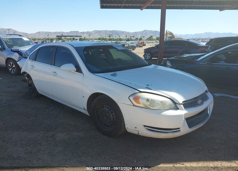 2008 CHEVROLET IMPALA LS VIN: 2G1WB58K481286886