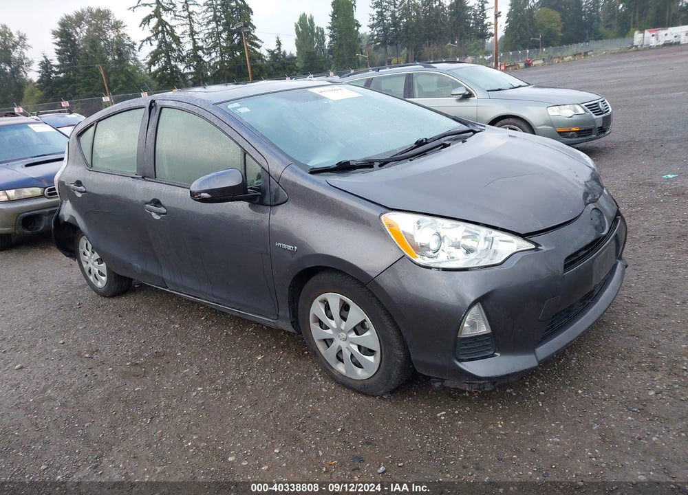 2012 TOYOTA PRIUS C THREE VIN: JTDKDTB37C1013946