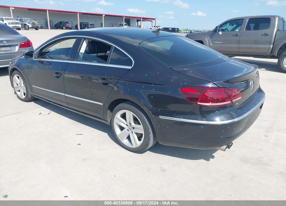 2013 VOLKSWAGEN CC 2.0T SPORT VIN: WVWBN7ANXDE522107