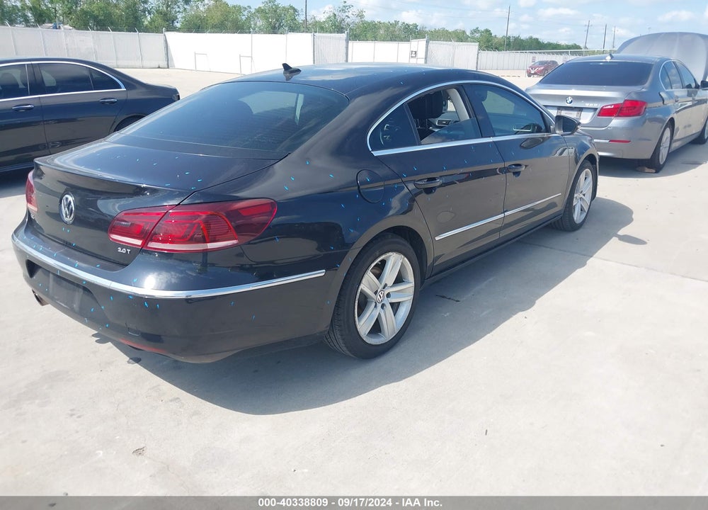 2013 VOLKSWAGEN CC 2.0T SPORT VIN: WVWBN7ANXDE522107