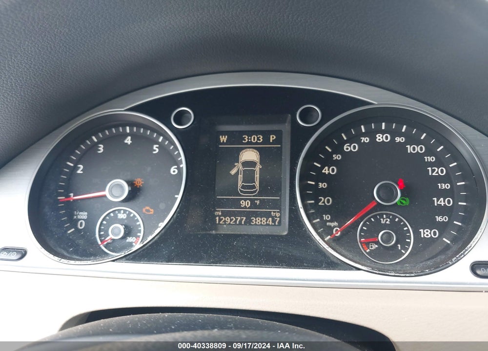 2013 VOLKSWAGEN CC 2.0T SPORT VIN: WVWBN7ANXDE522107