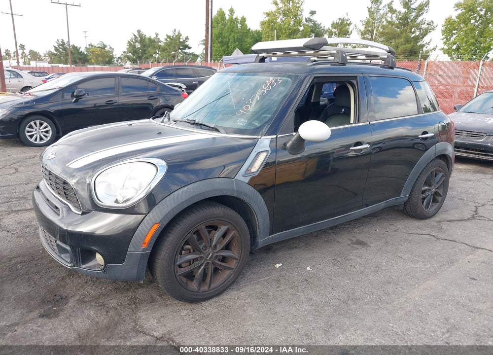 2012 MINI COOPER COUNTRYMAN S VIN: WMWZC3C59CWL85483