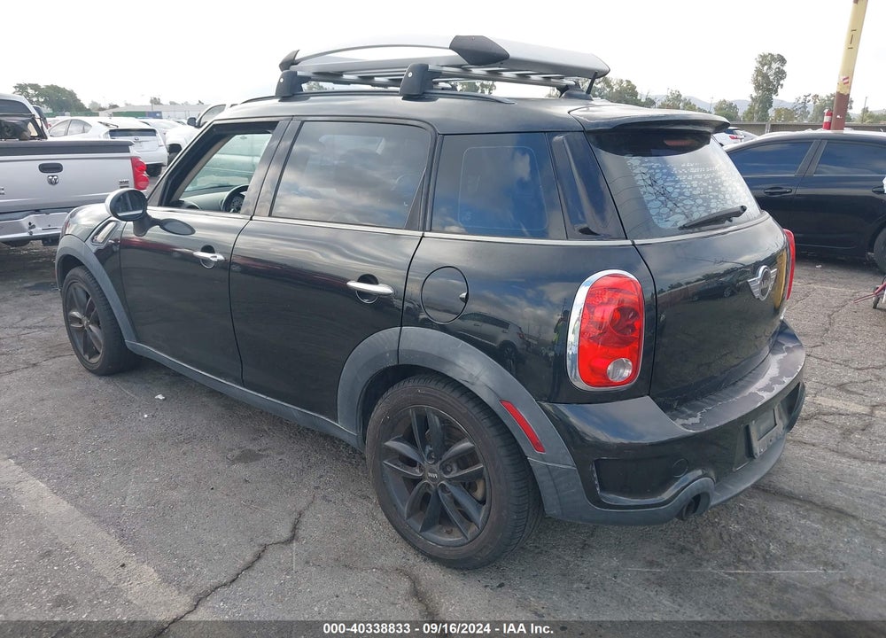 2012 MINI COOPER COUNTRYMAN S VIN: WMWZC3C59CWL85483