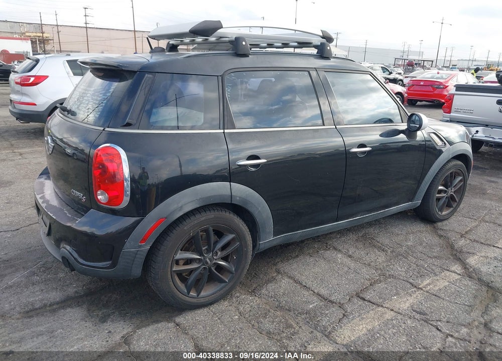 2012 MINI COOPER COUNTRYMAN S VIN: WMWZC3C59CWL85483