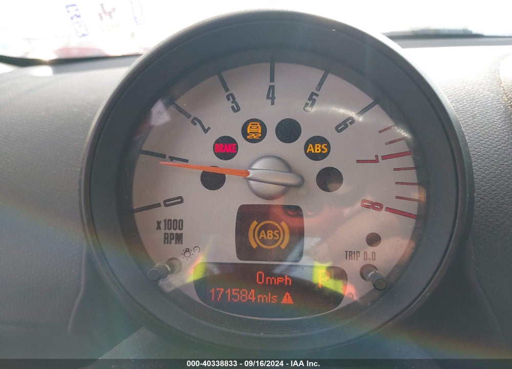 2012 MINI COOPER COUNTRYMAN S VIN: WMWZC3C59CWL85483