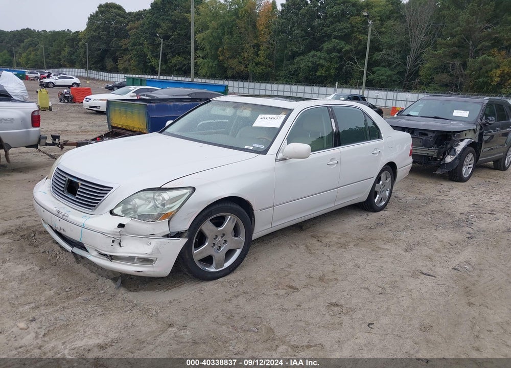 2005 LEXUS LS 430 VIN: JTHBN36F655023847