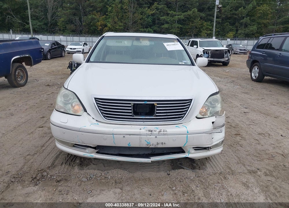 2005 LEXUS LS 430 VIN: JTHBN36F655023847