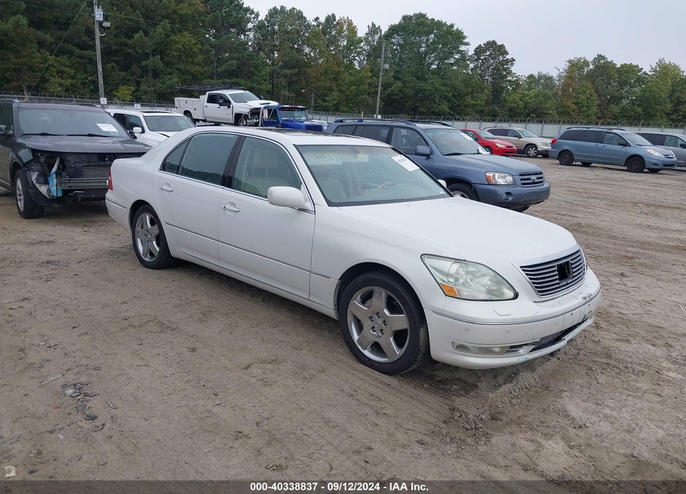 2005 LEXUS LS 430 VIN: JTHBN36F655023847