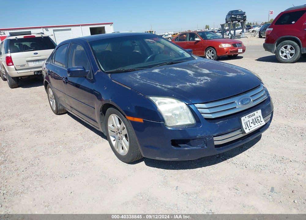 2007 FORD FUSION SEL VIN: 3FAHP08Z97R238172
