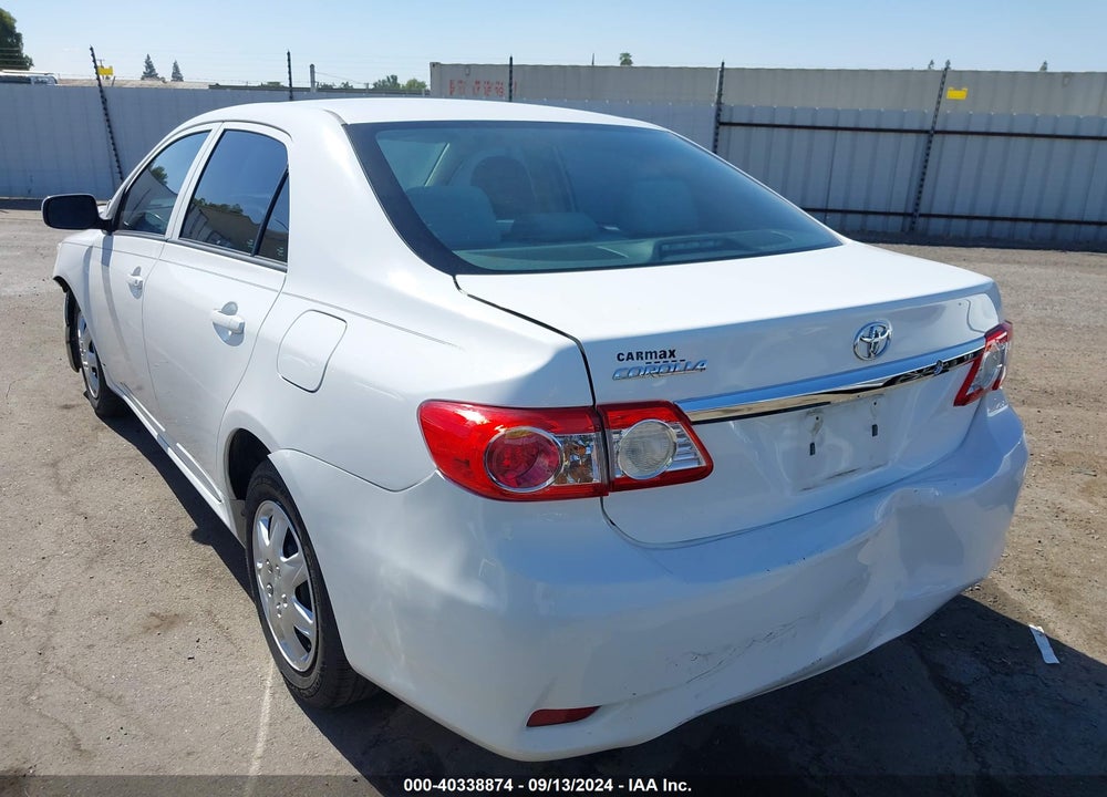 2013 TOYOTA COROLLA L VIN: 5YFBU4EE3DP163505