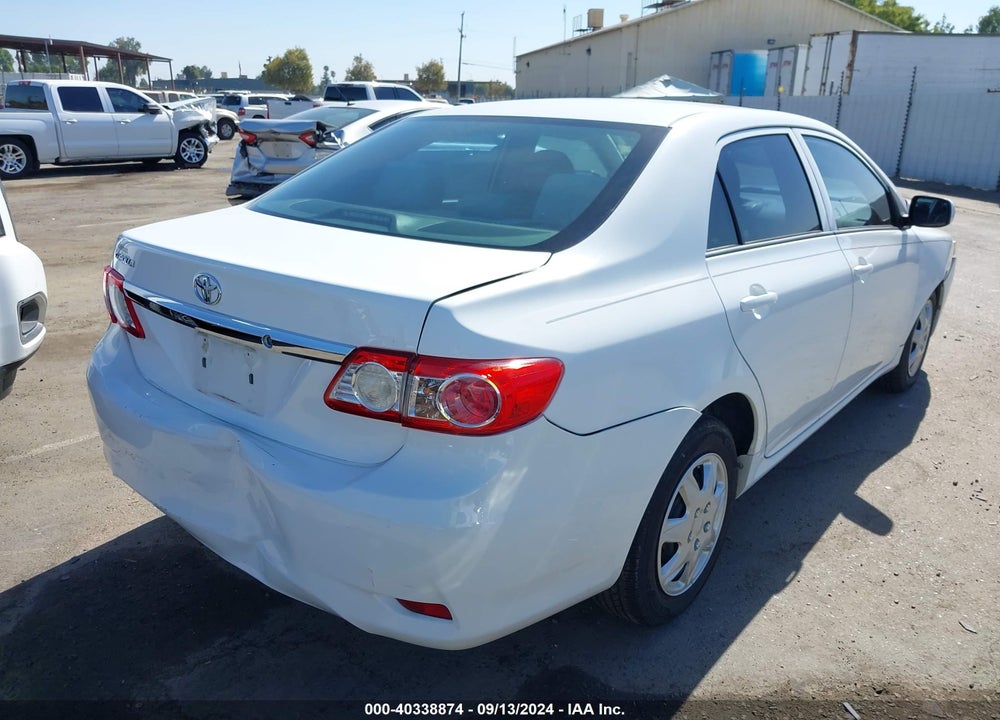 2013 TOYOTA COROLLA L VIN: 5YFBU4EE3DP163505