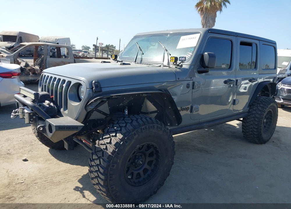 2021 JEEP WRANGLER UNLIMITED SPORT S 4X4 VIN: 1C4HJXDN4MW855706