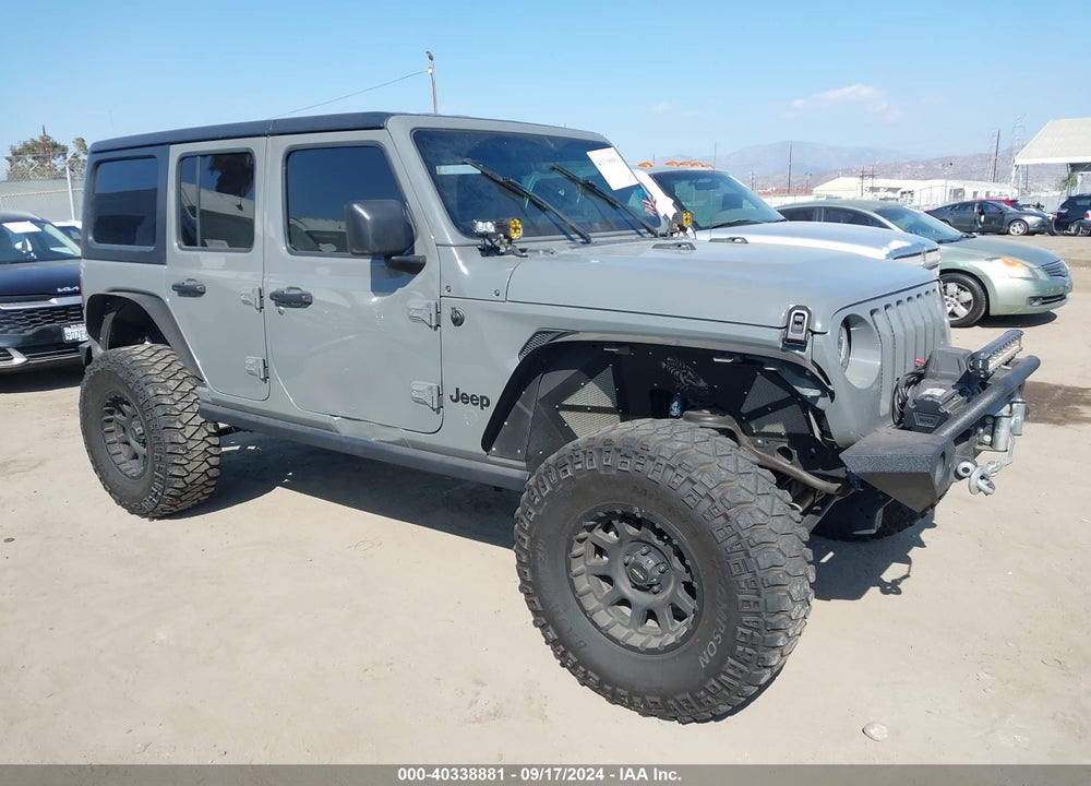 2021 JEEP WRANGLER UNLIMITED SPORT S 4X4 VIN: 1C4HJXDN4MW855706