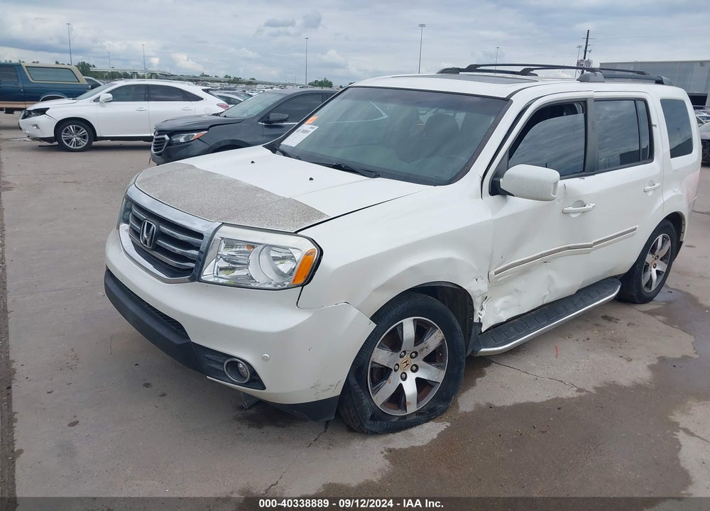 2012 HONDA PILOT TOURING VIN: 5FNYF4H94CB033892