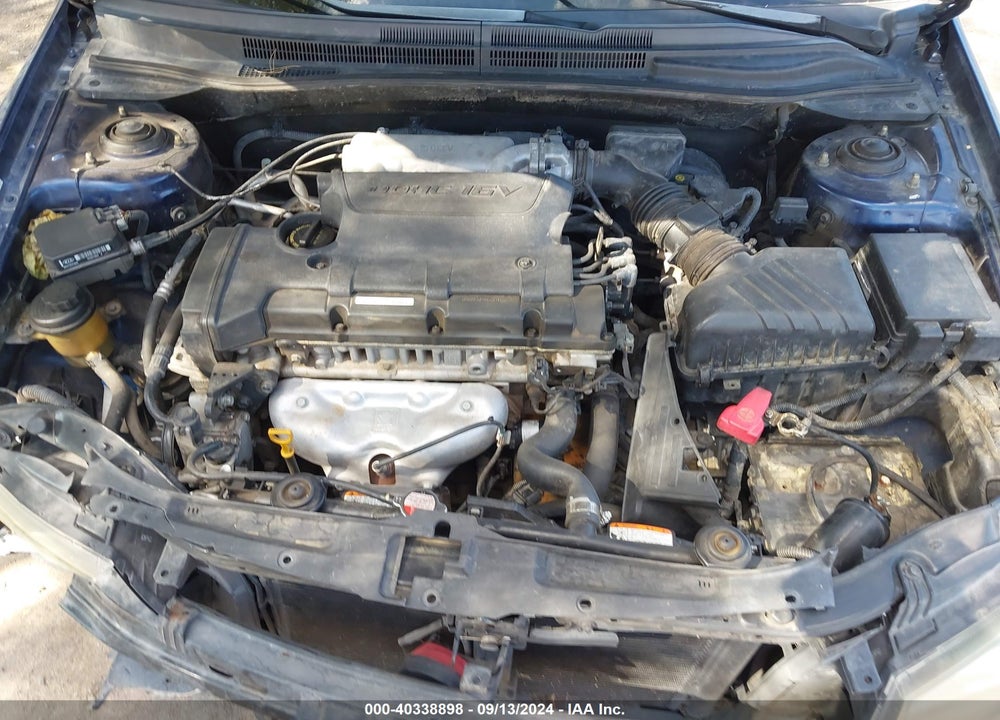 2009 KIA SPECTRA EX VIN: KNAFE221695594135