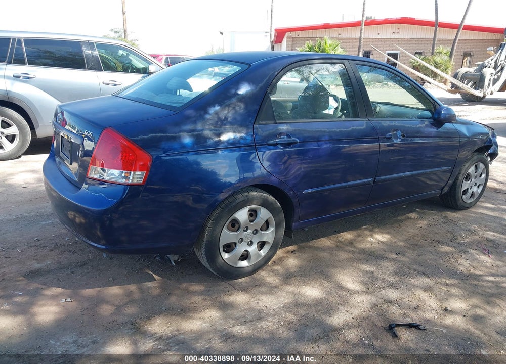 2009 KIA SPECTRA EX VIN: KNAFE221695594135