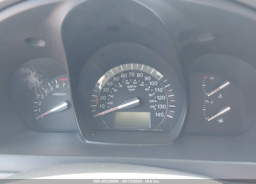 2009 KIA SPECTRA EX VIN: KNAFE221695594135